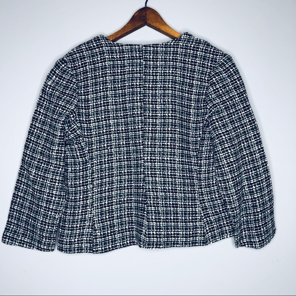 Guess Jeans Tweed Blazer Jacket - Picture 4 of 6